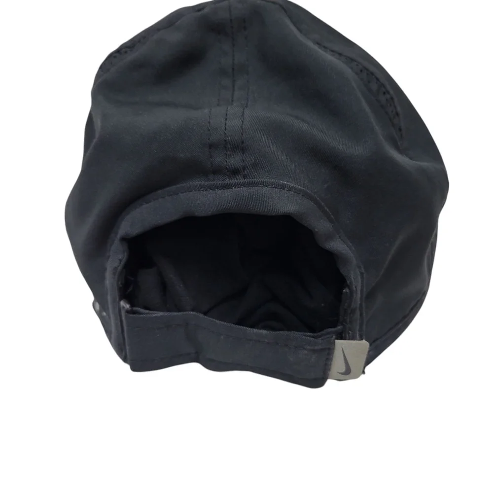 Nike FeatherLight Dri-Fit Hat Cap Black Toddler Tennis O/S. Excellent Condition